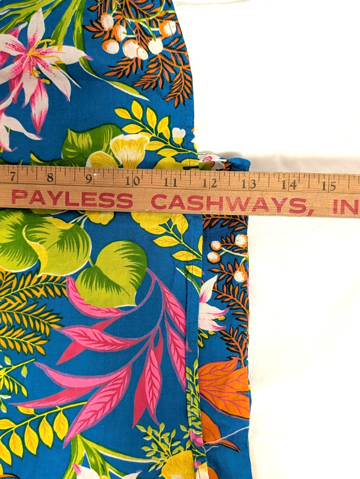 Vintage 70s 80s Made in Hawaii Hawaiian Wrap Sarong Halter Dress XS/S Cotton