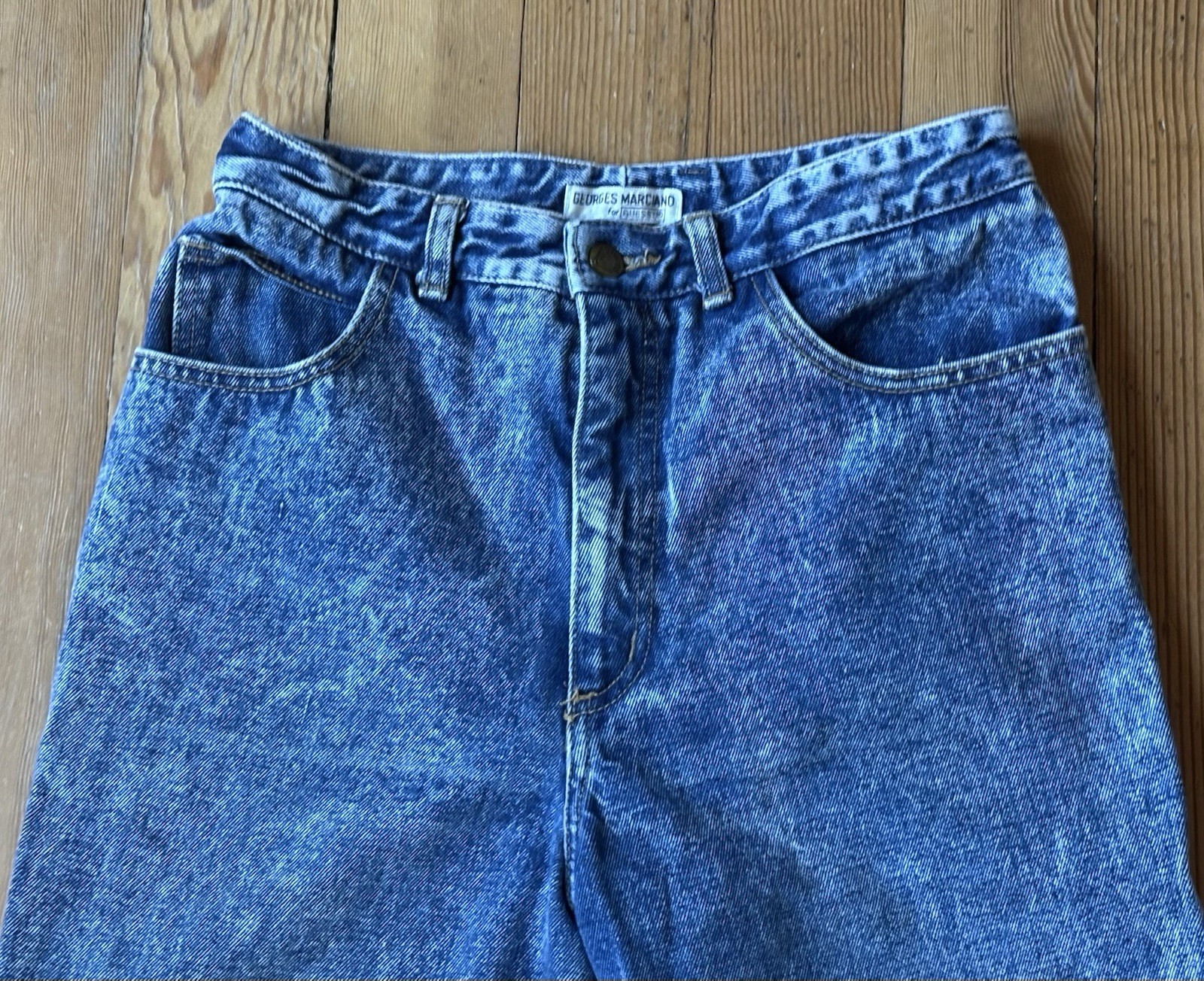 1988-89 Guess Acid Wash Style 1015 Marilyn Jeans 32, Measure 29×26