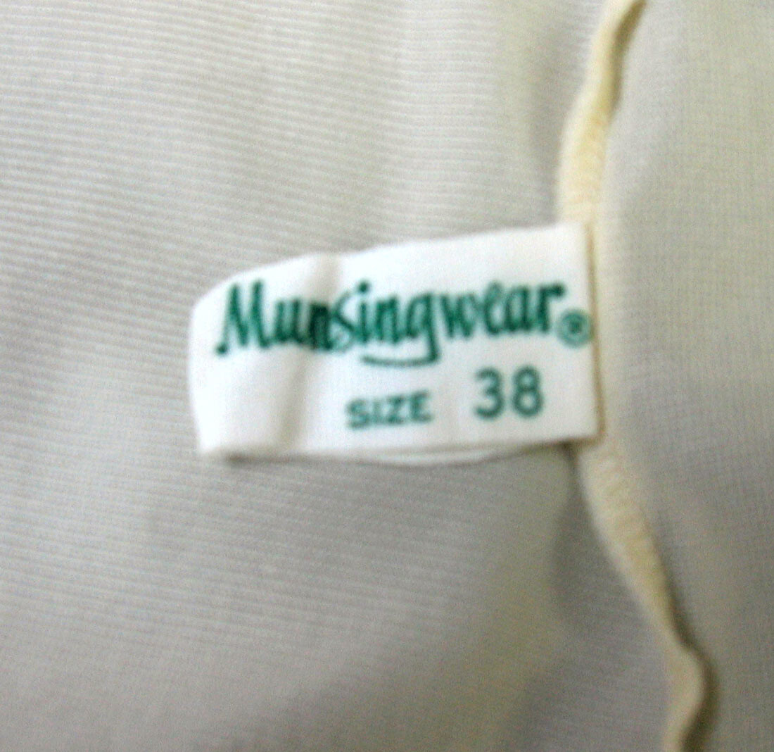 50s Nightgown Vintage Lacy Bodice Chiffon & Nylon Jersey Sweet 60s Gown Large