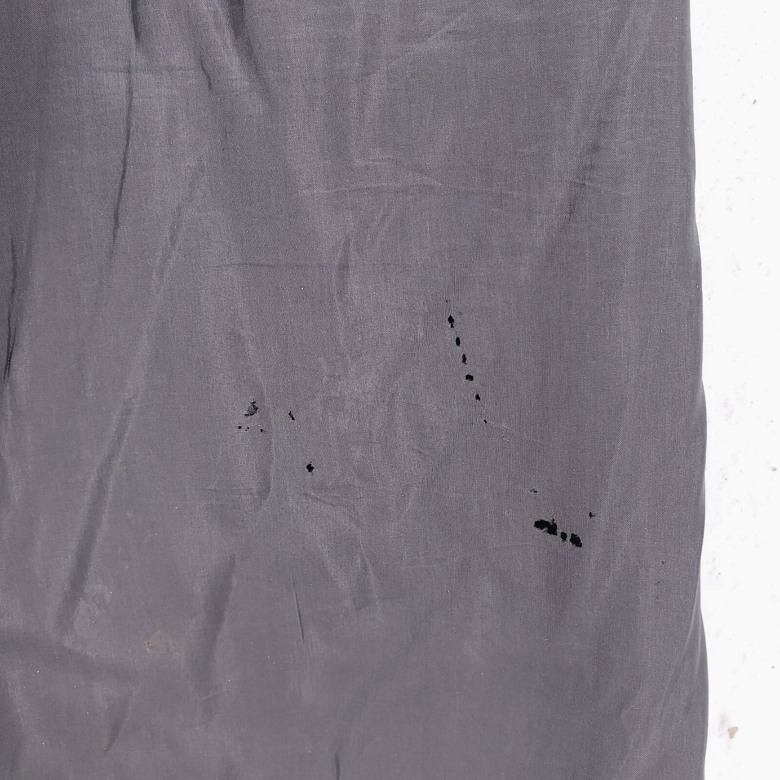 GIVENCHY NOUVELLE BOUTIQUE Vintage Faux Wrap Gray Skirt Size S/M