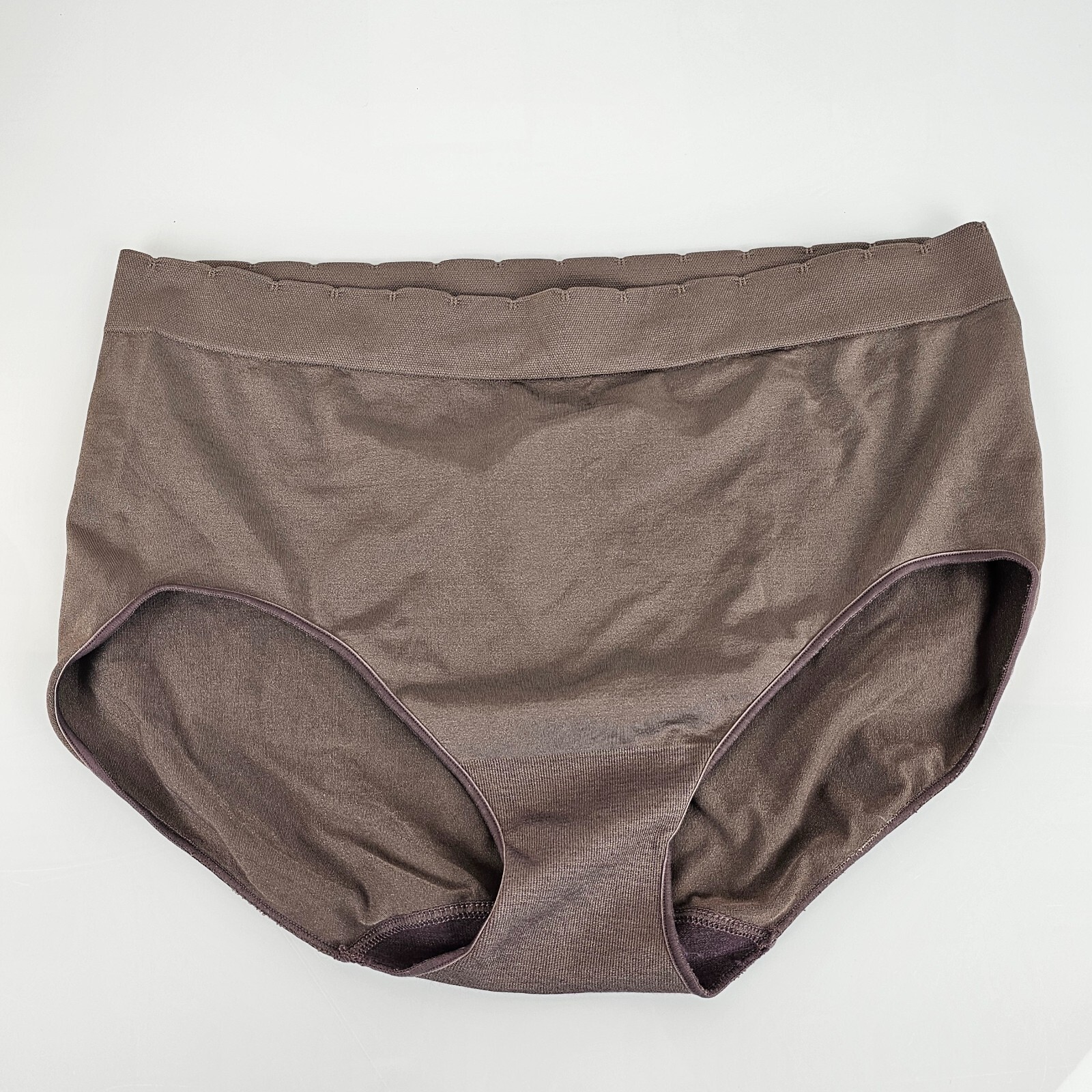 Carole Hochman Microfiber Hiphugger Panties XL 8 Taupe