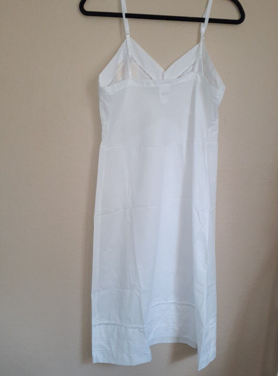 Vintage Figurfit Indera Women’s Full Slip Lingerie Snip-it White Laced Size 36