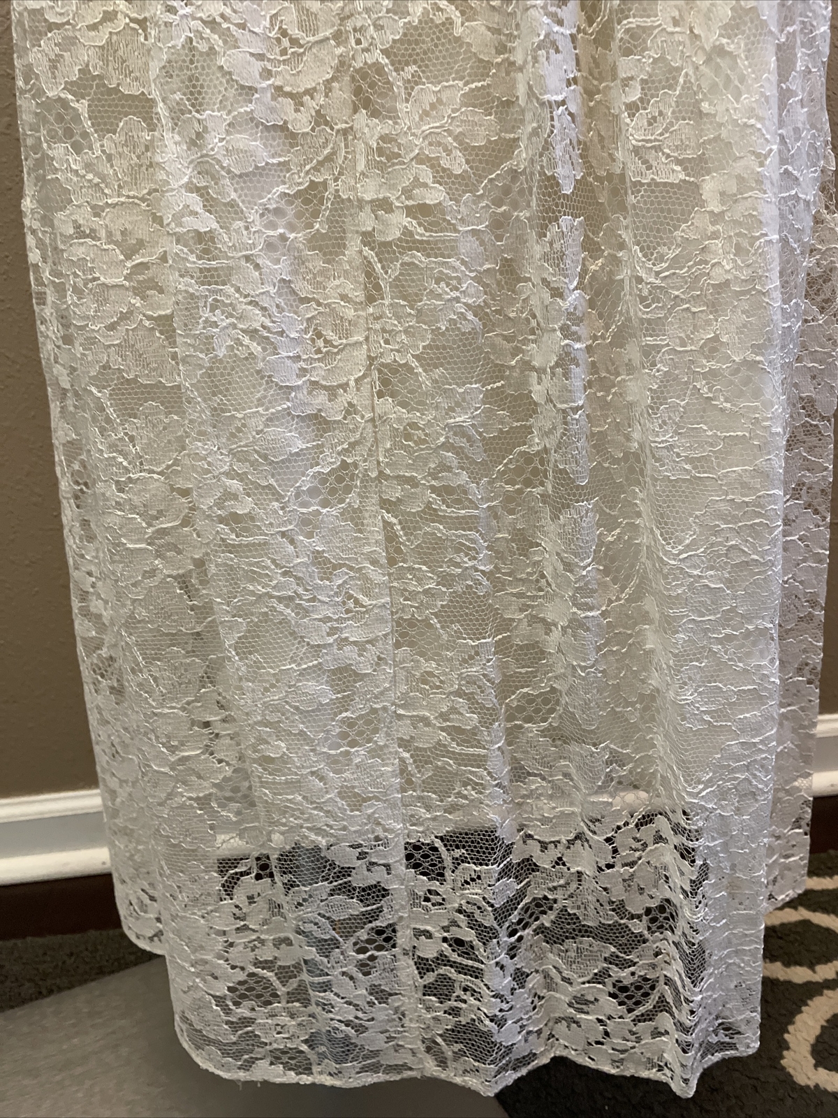 Wedding Gown Cachet by Bari Protas Ivory Lace Size 3/4