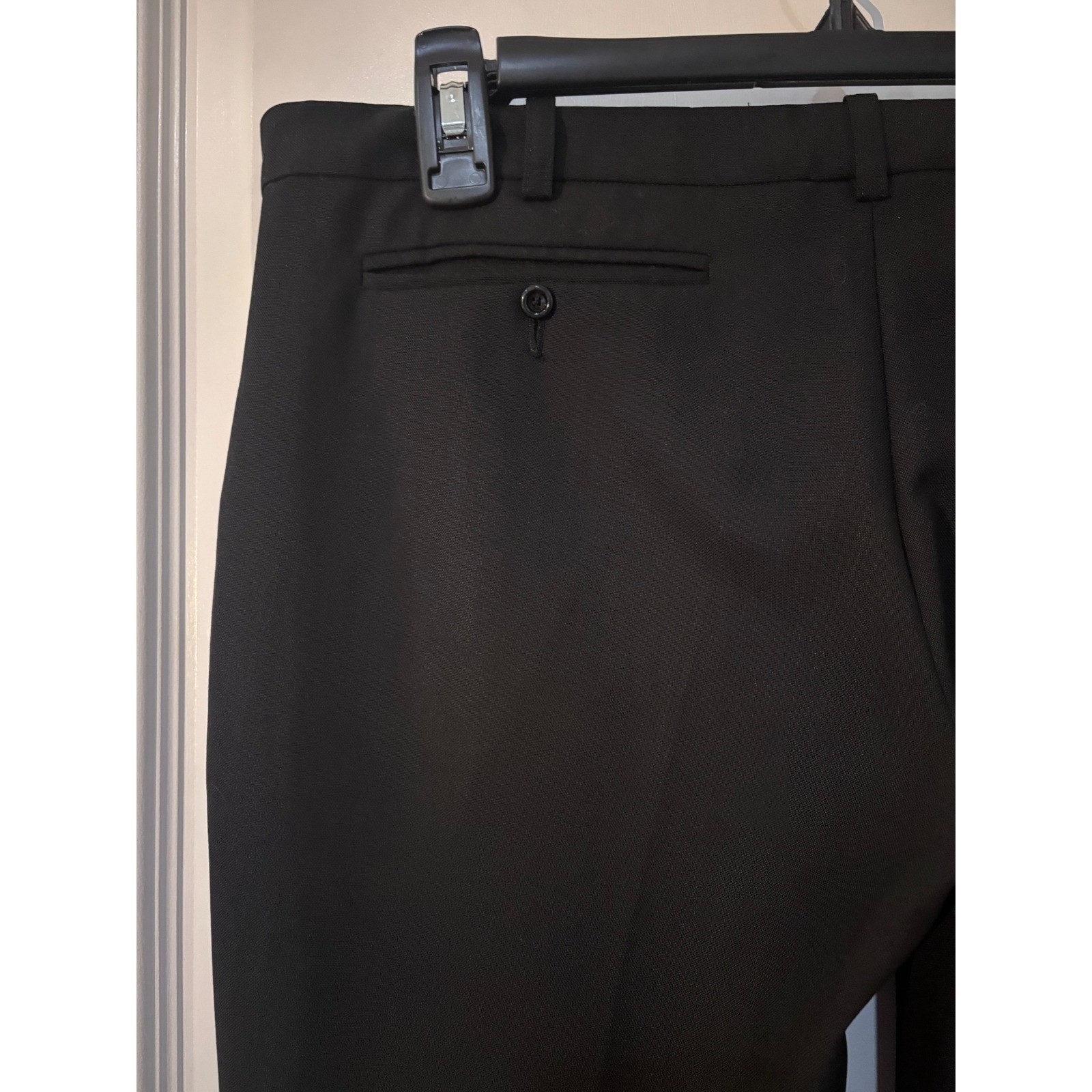 Balenciaga Paris Vintage Y2K Ghesquiere Era Black Low Rise Trouser Pants US 8