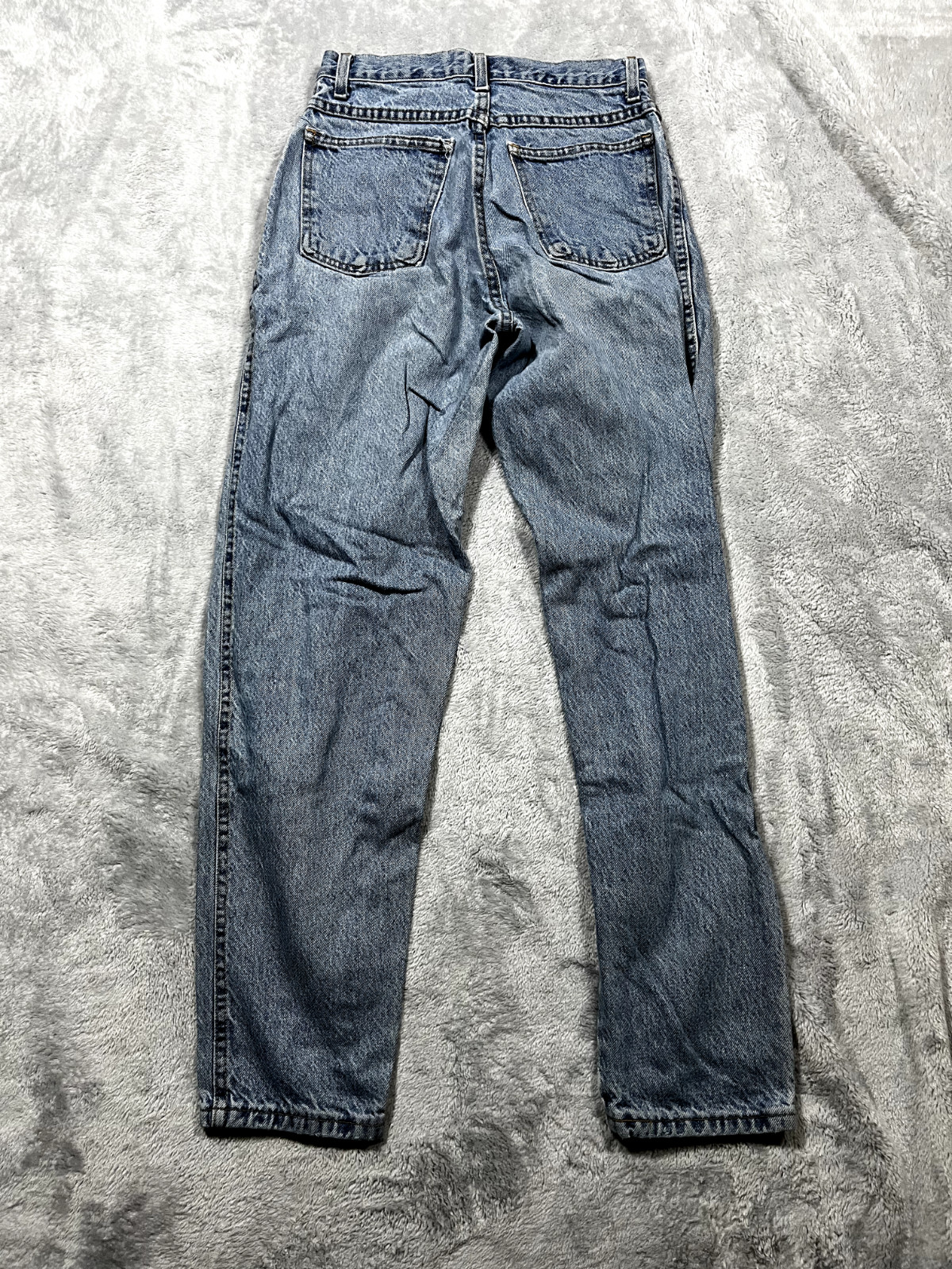 VTG NUOVO County Seat Acid Wash 100% Cotton Denim Women Size 9/10 High Waist