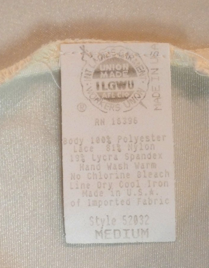 Vintage Blanche Robe And Nightgown Silky & Lace Peignoir Set- Size M