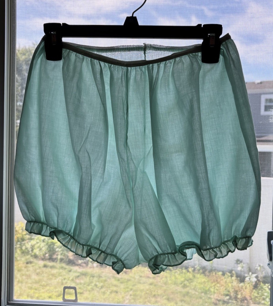 Vintage 1950’s Panties Deadstock Cotton Frilly Granny Pin-up Rockabilly Sz 9