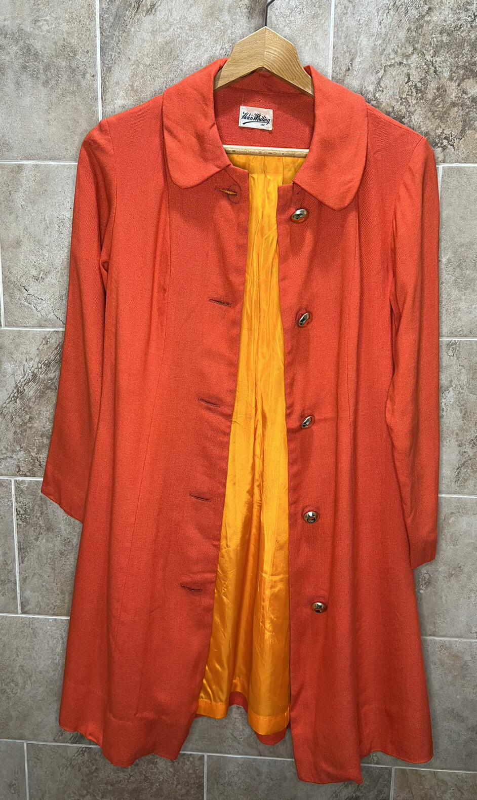 Helen Whiting Vintage Womans Overcoat