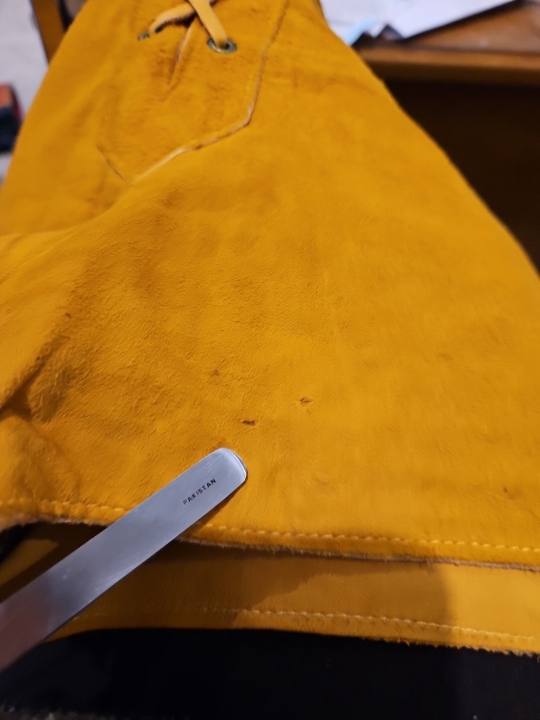 Vintage 60s 70s Suede Lace Up Mustard Yellow Women’s Booty Short Shorts Boho Y2K