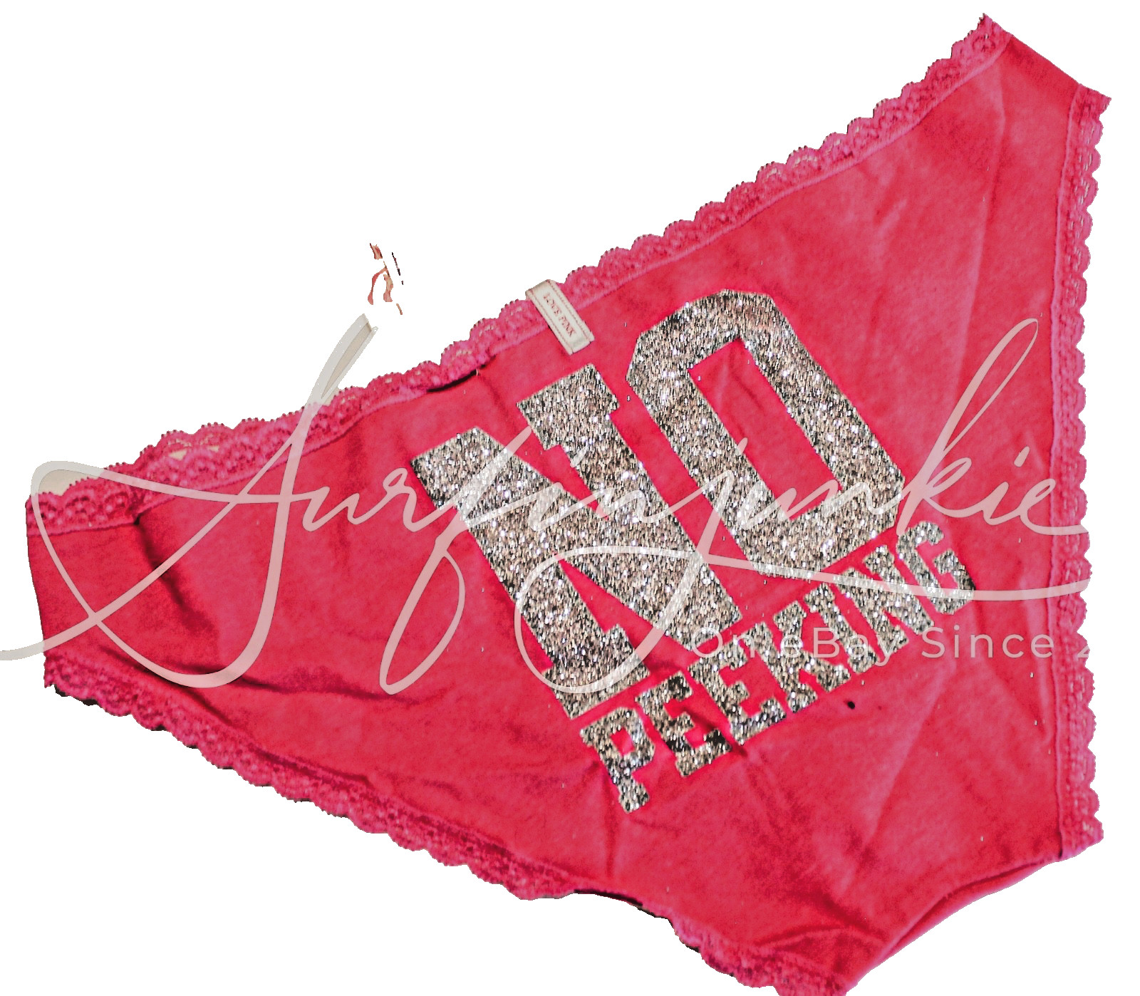 Victoria’s Secret Vintage Panties Small Ext Low Rise Bikini No Peeking Neon Pink