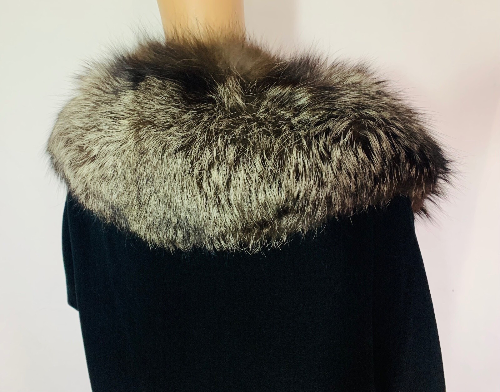 Vtg LILLI ANN Blin & Blin FABULOUS FRENCH WOOLEN SWING COAT Paris/San Francisco