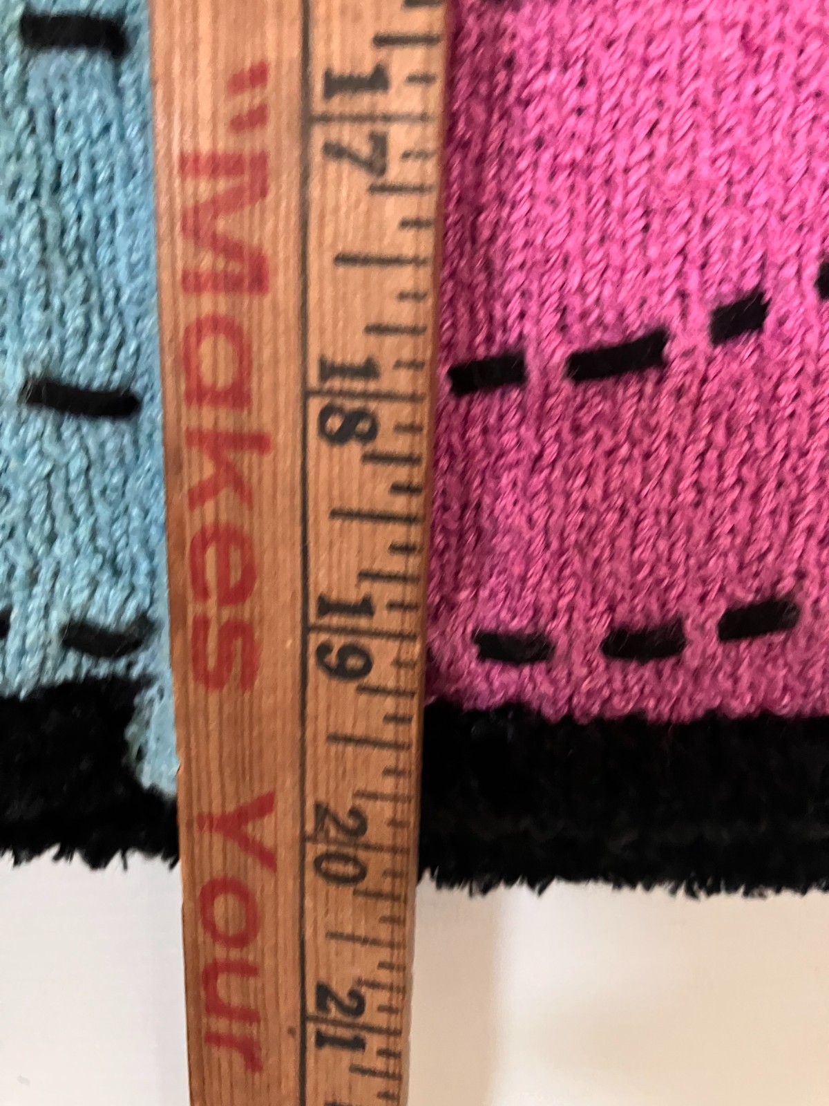 Vintage zippered cardigan sweater unique multicolor 80s 90s teacher