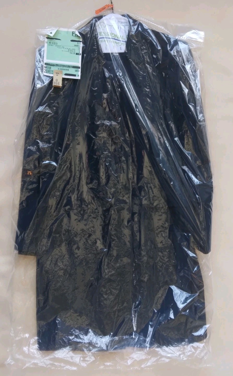 Bill Blass Womens Blazer Sz 14 Sport Jacket Dress Coat Navy w/ Pinstripes