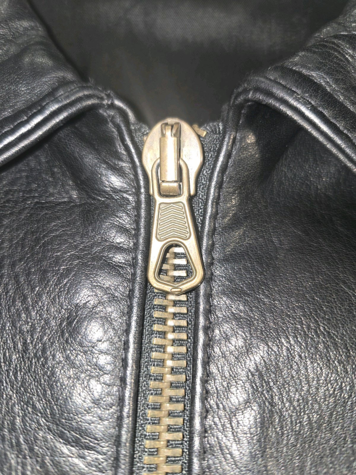 Vera Pelle Italy Leather Car Jacket Size Eur 54