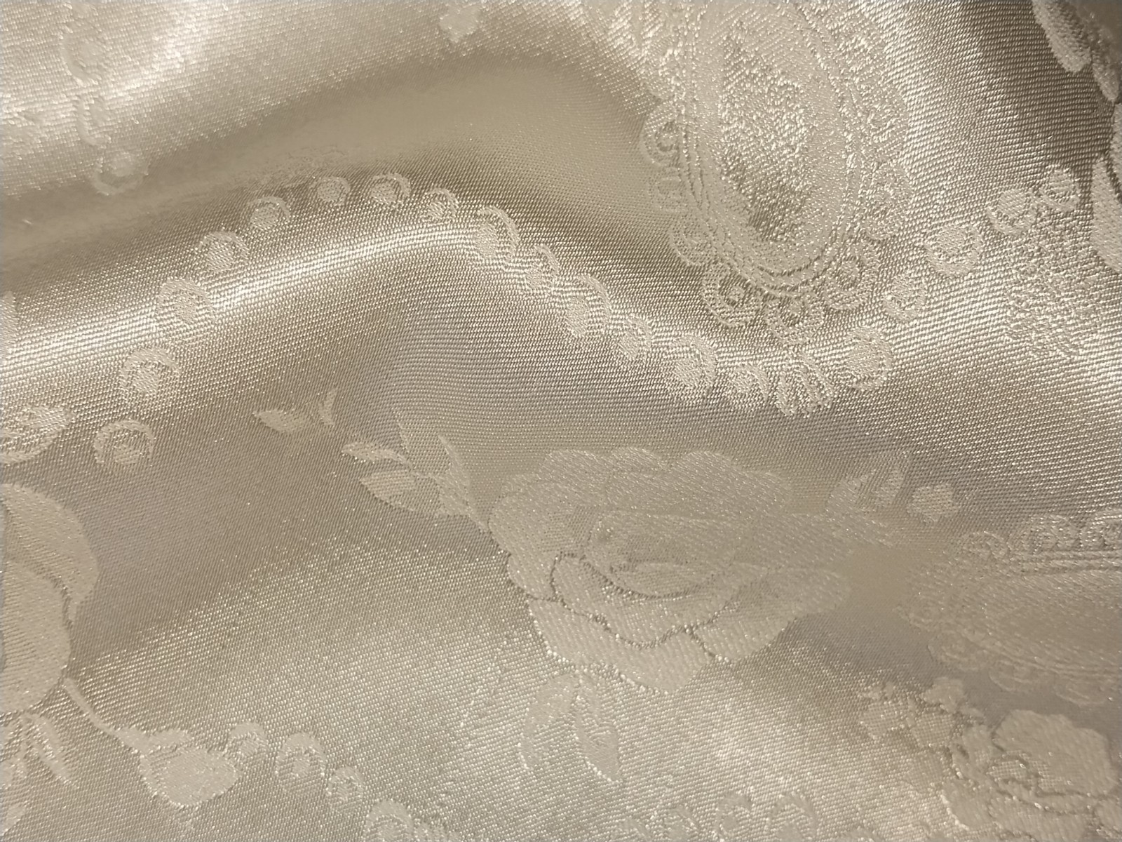 VTG SATIN SHINY COQUETTE VICTORIAN LACY V BOW CAMI BLOUSE TOP 80S L/46″