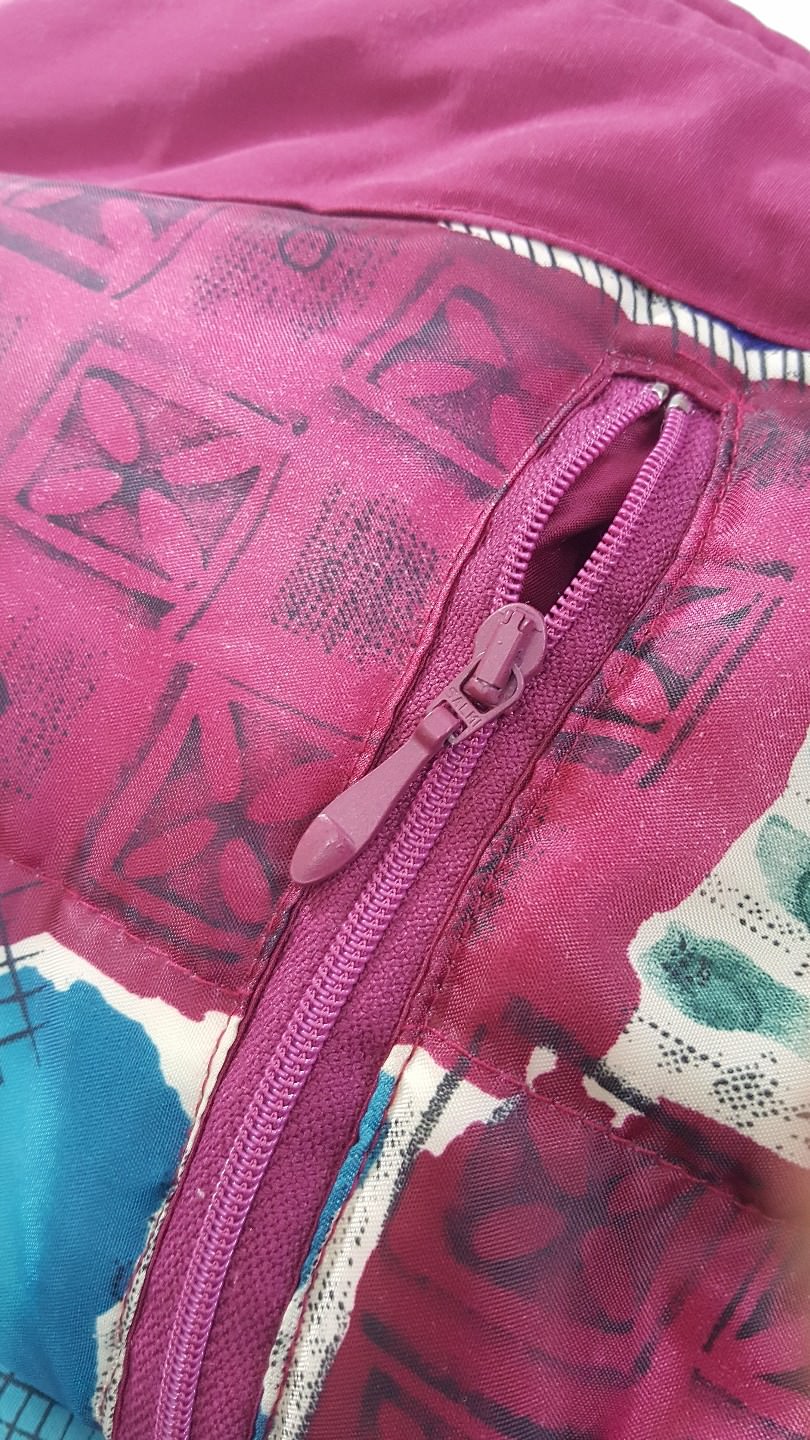 VTG SNUGGLER SKI WEAR Jamie Womens Cranberry SKI Jacket Sz 12