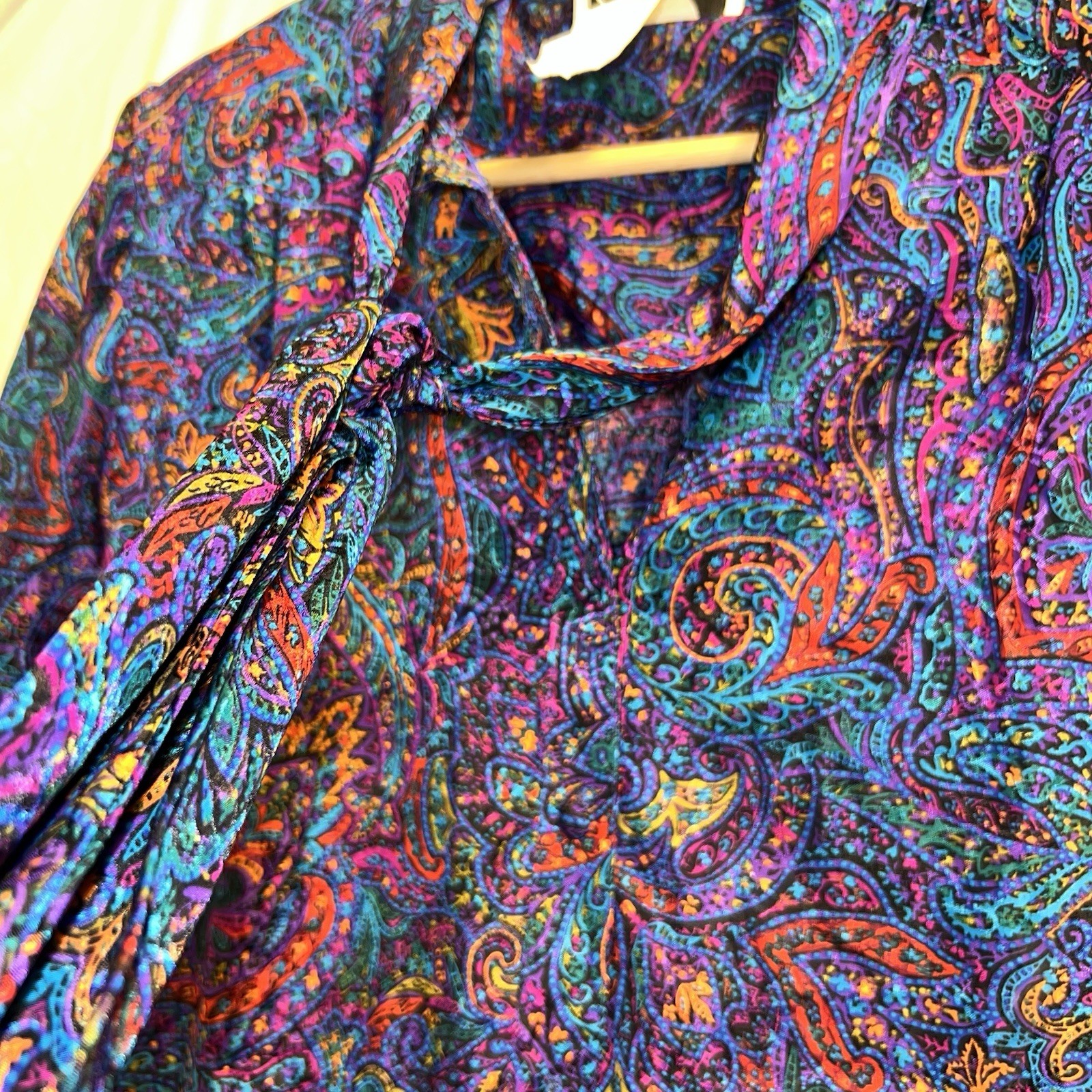 Willi Of California VTG Paisley Dress Sz 8