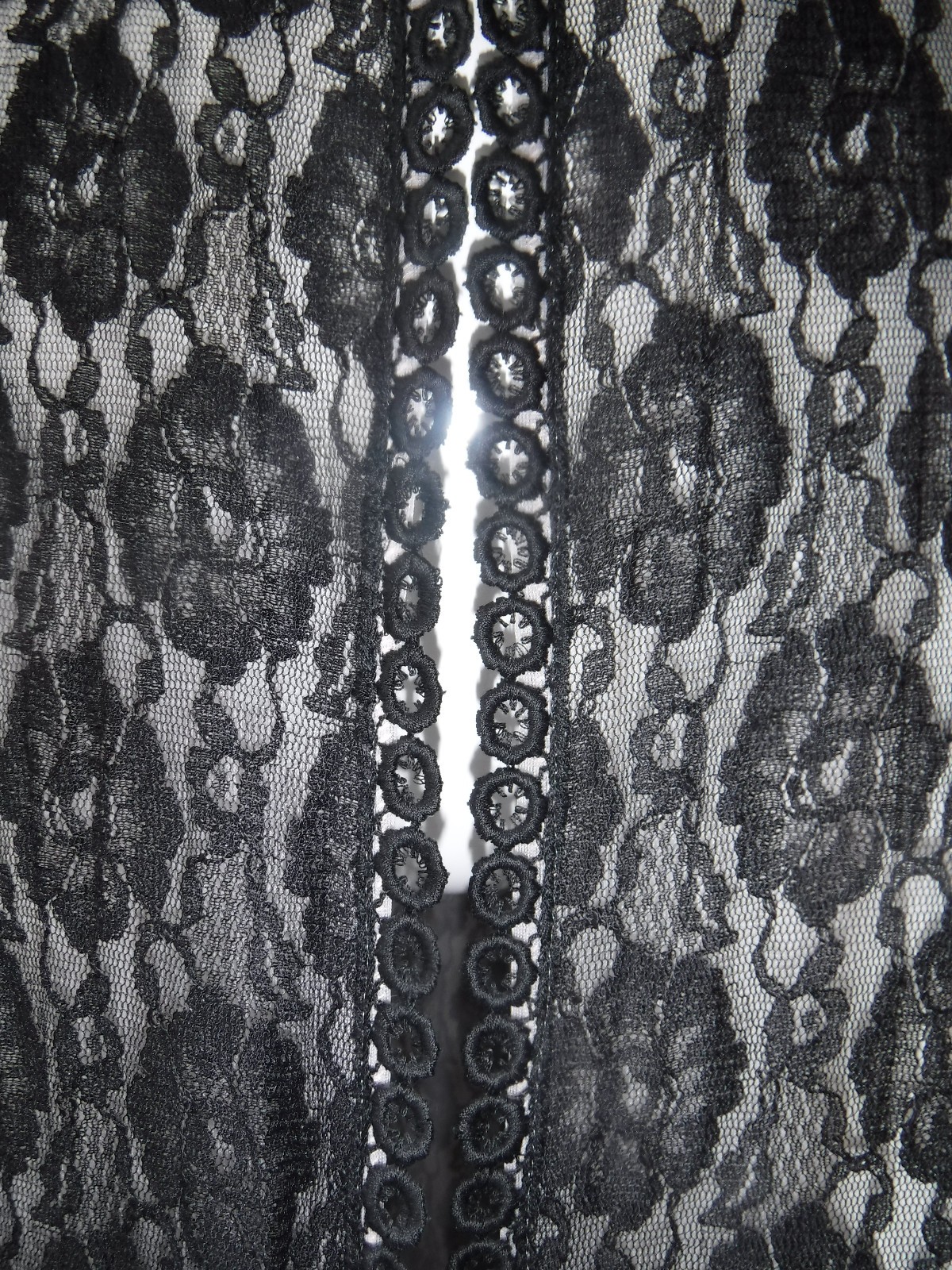 Gorgeous & Rare! VTG 60’s Jenelle of California Lingerie Lace Chiffon Lined S/M