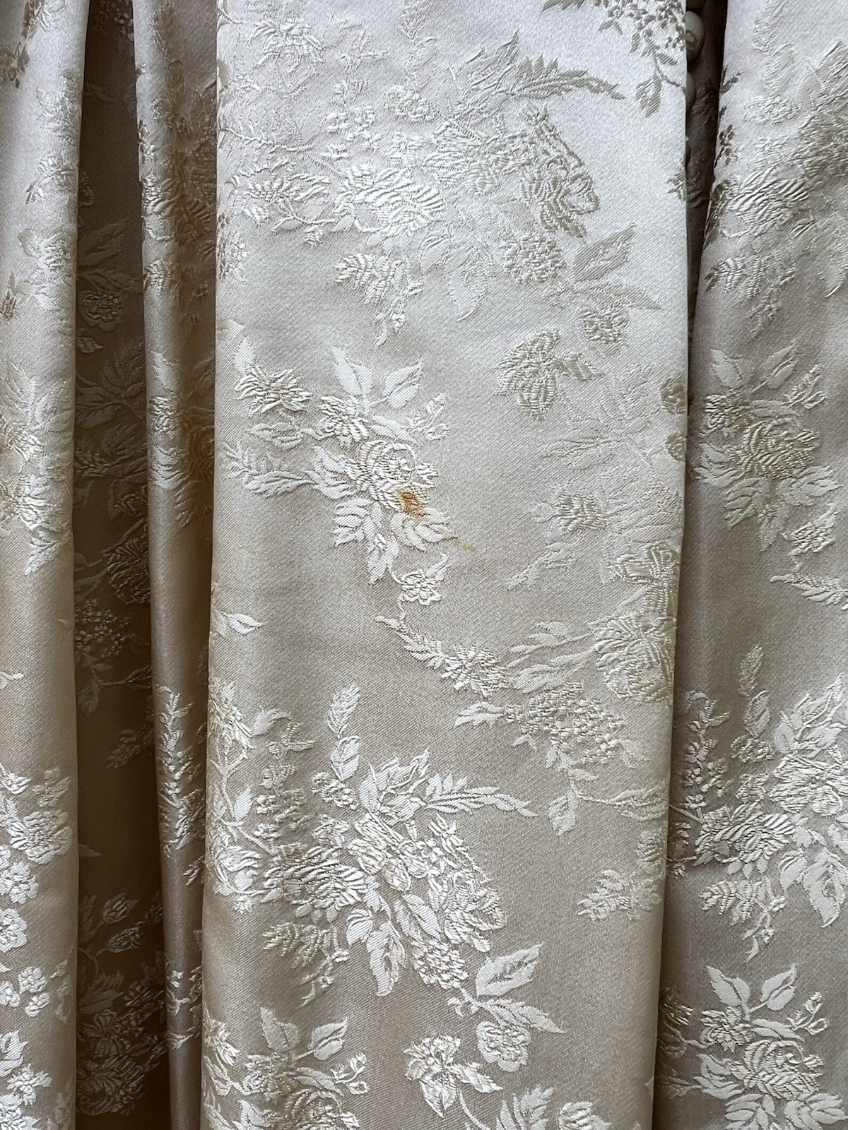 Vintage Wedding Dress Size S/XS Ivory Floral