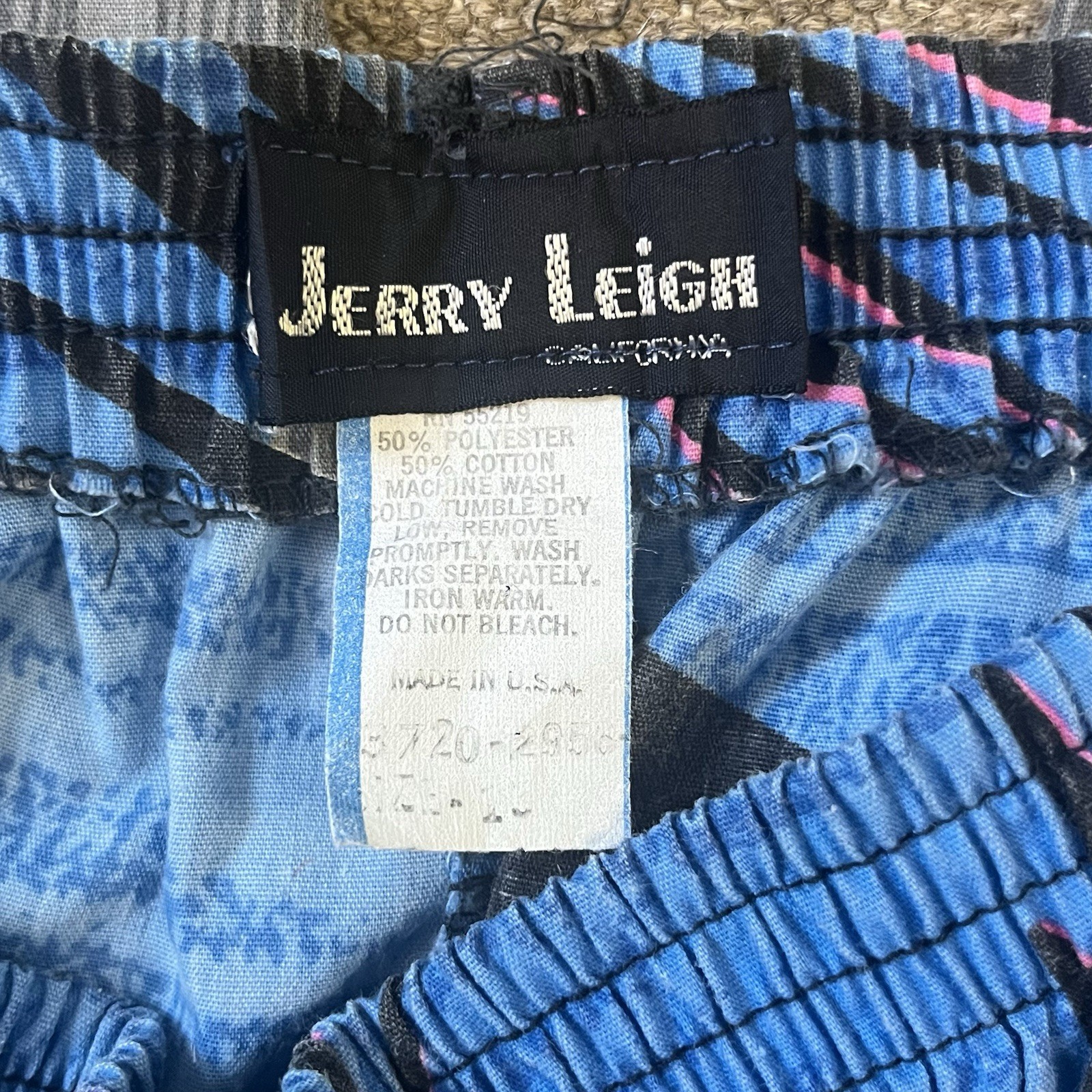 Vintage 90s Jerry Leigh California Pants Adult M/L Body Builder Baggy Loose Fit