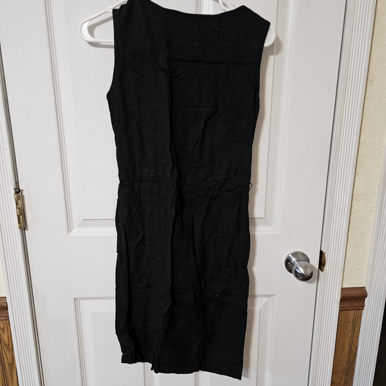 Majestic Brand Vintage Mod Dress 1960s- 70s With Pockets Size Small ?