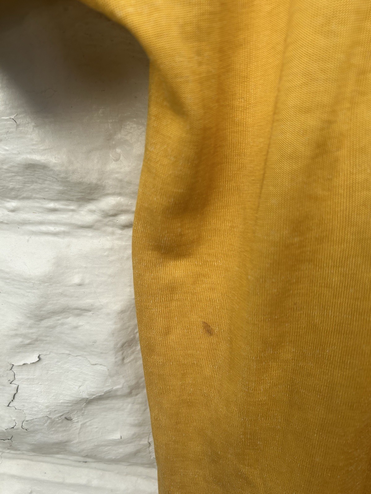 Vintage 1950’s Jersey Women’s Yellow Wringer Short Sleeve