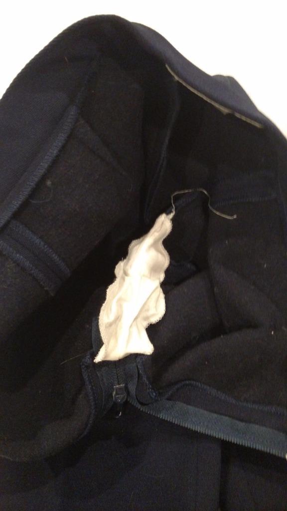 VINTAGE SILVY NAVY STIRRUP SKI PANTS SIZE 42/ITALY SIZE 8/MED USA EUC