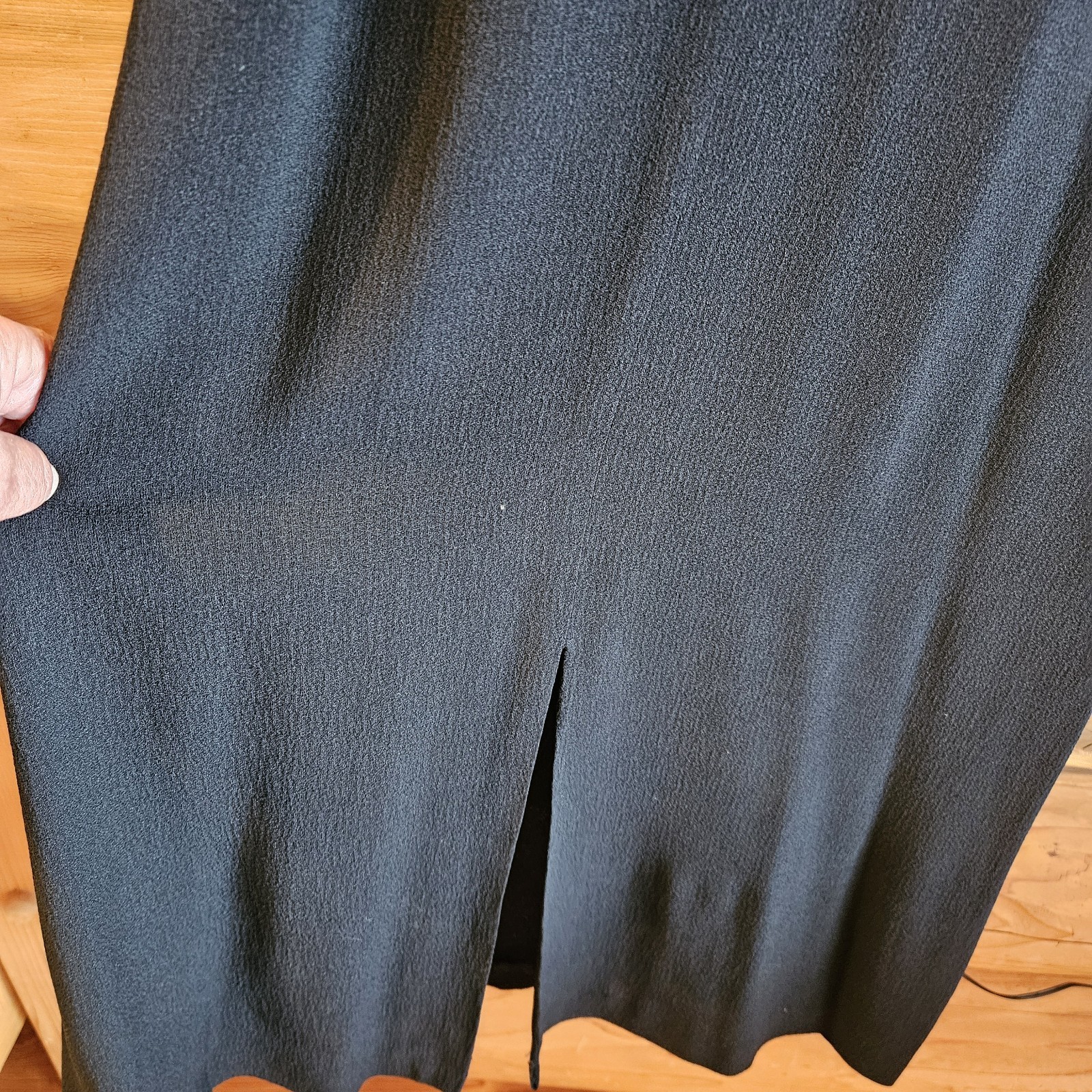 Vintage Black Sleeveless long Evening Gown Size 6