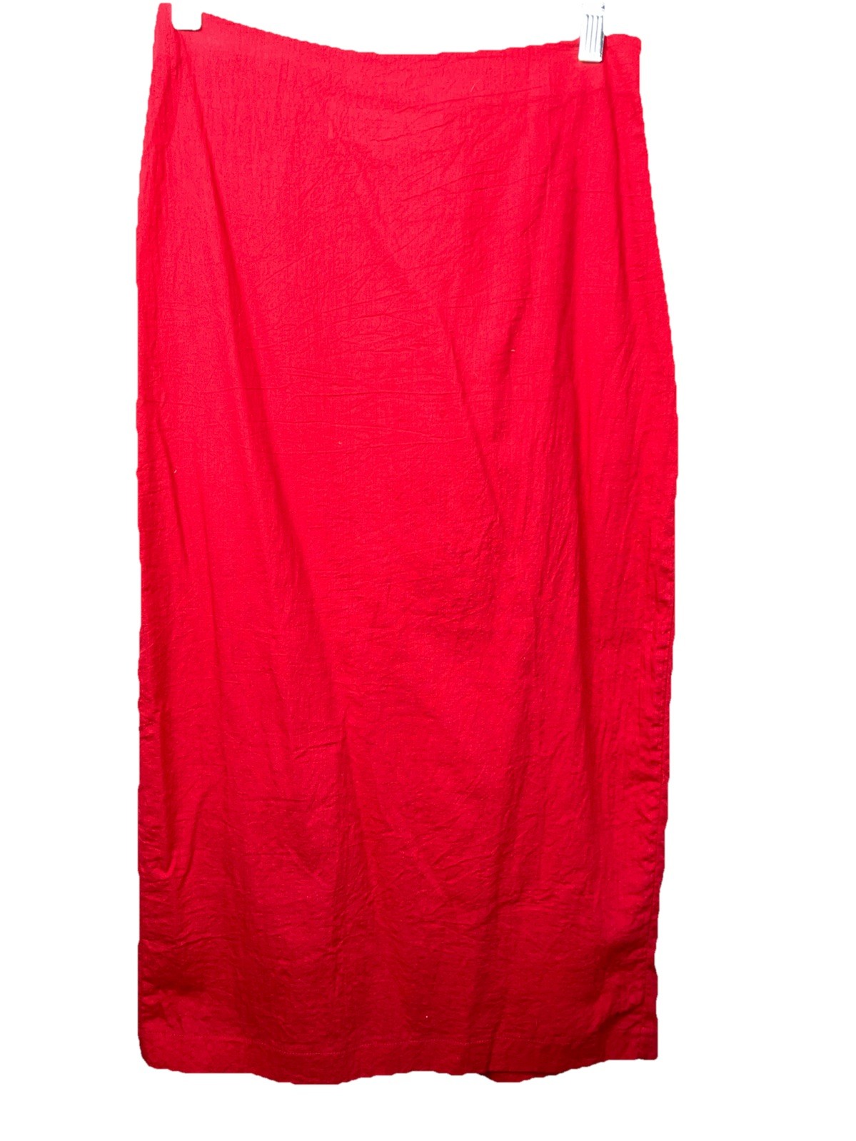 Vintage 80s NWT NOS Norma Kamali Cotton Pencil Skirt Summer
