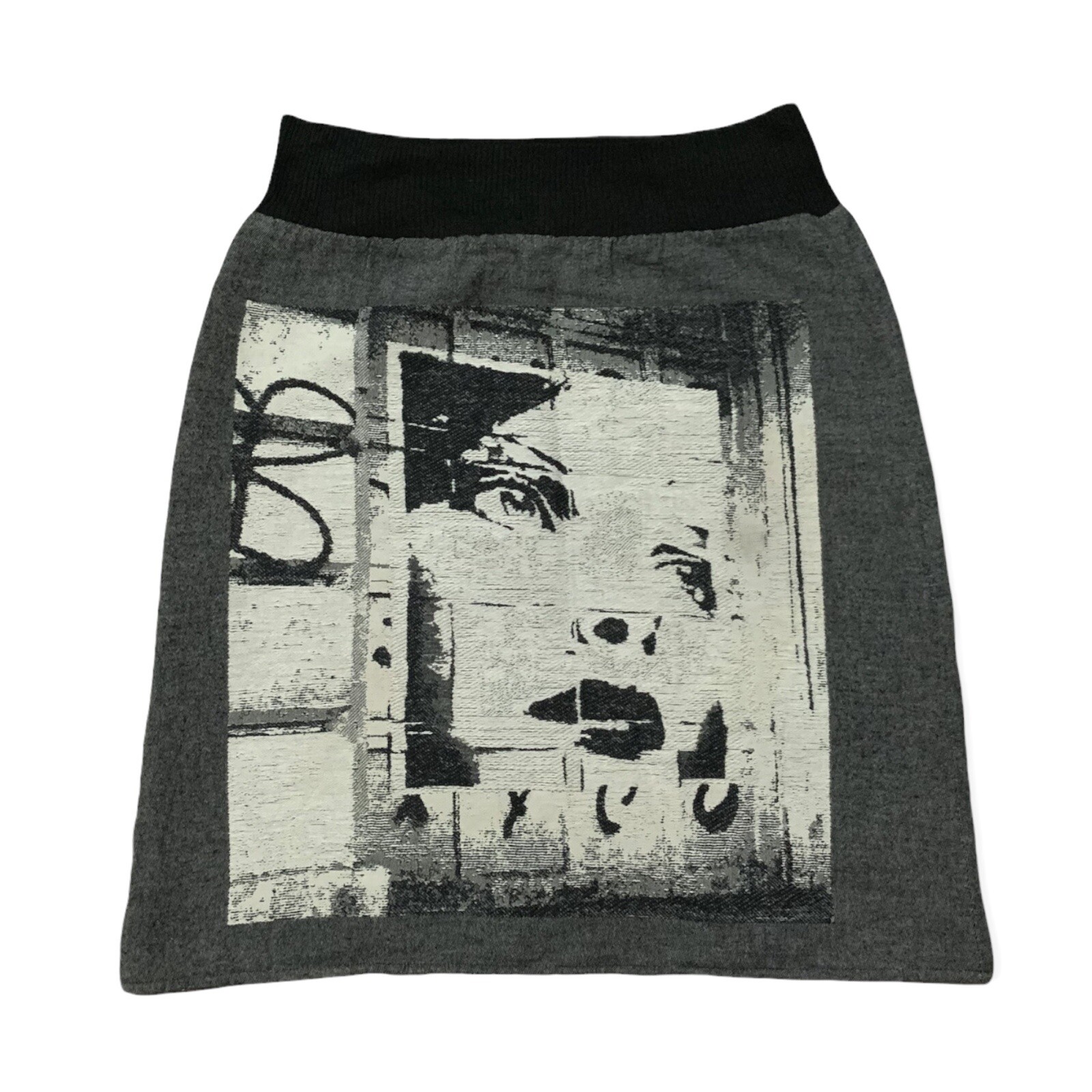 agnes B Knee Length Cotton Skirt Size 1 (W29 L22)