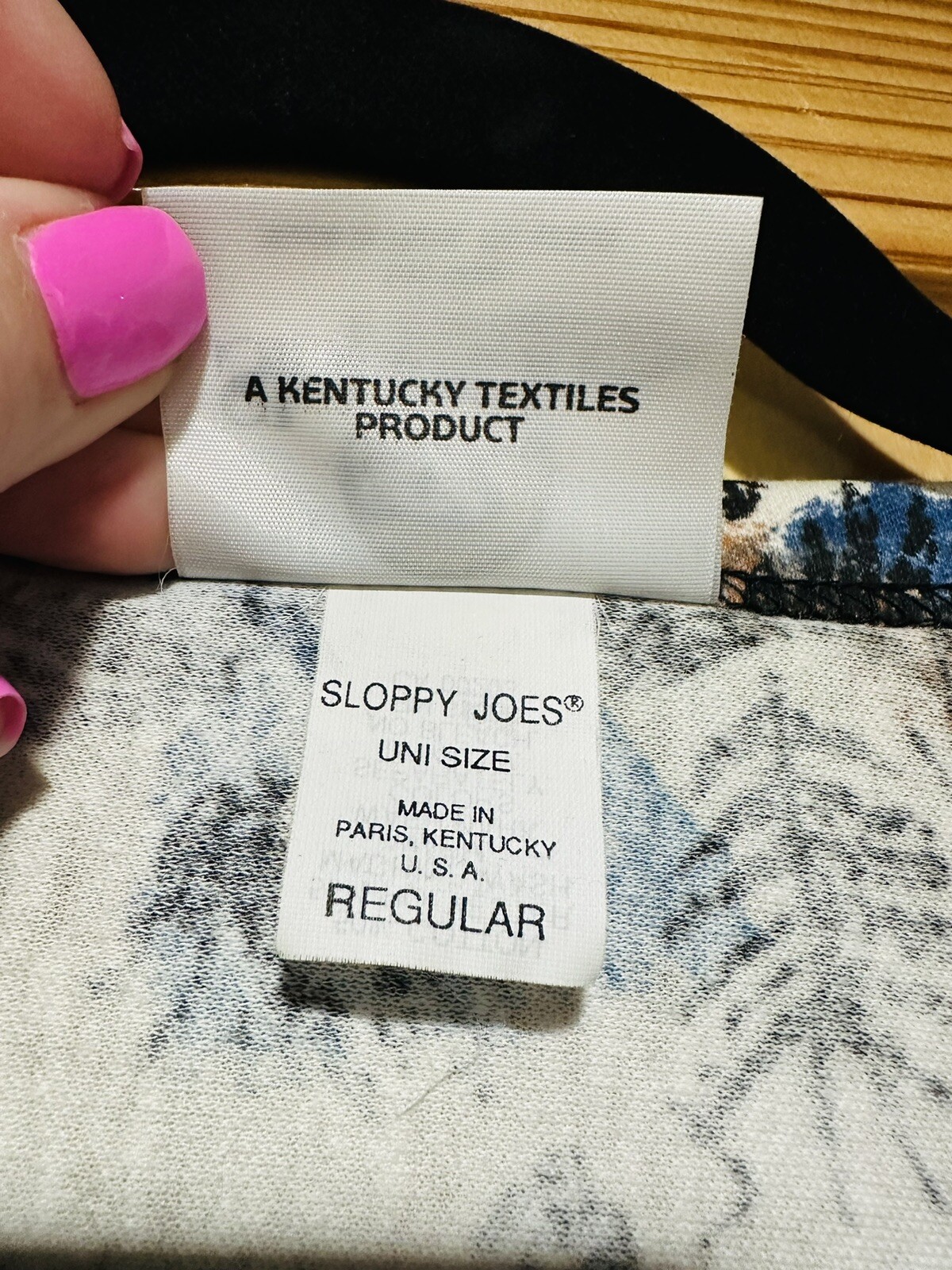 Vintage Sloppy Joe’s Casual Wear Made In USA Unisize Dolman Top And Skirt Retro