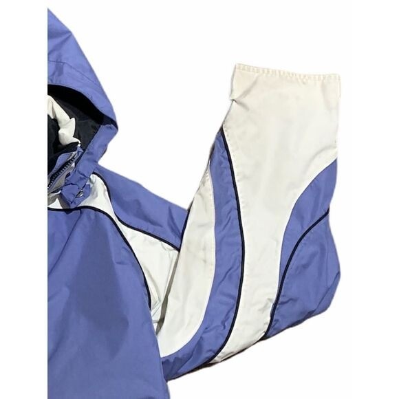 Hard Corps Womens Snowboard Ski Jacket Size 14 Purple White Outdoor Winter