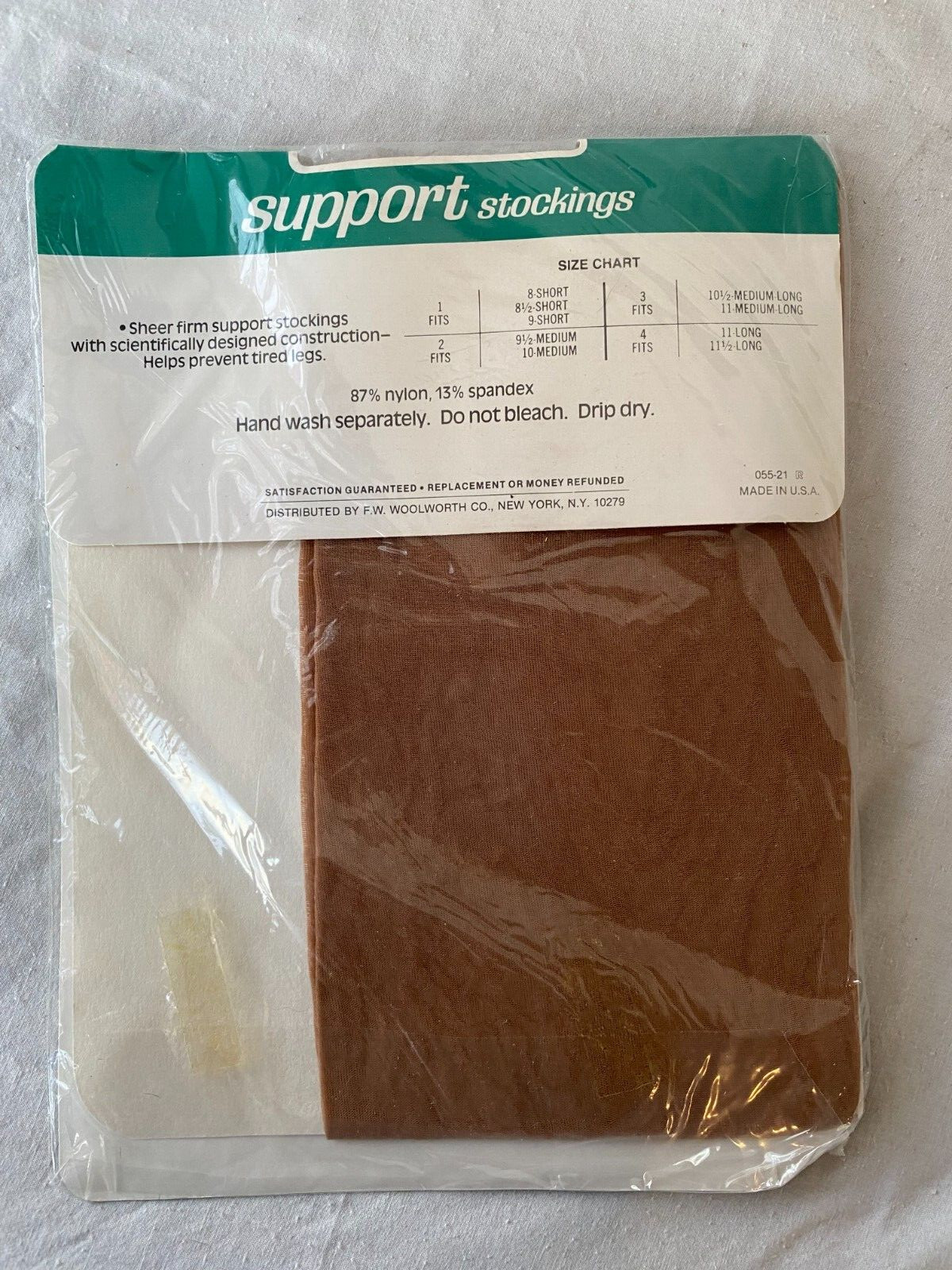 VTG..PRIMROSE..ROSETONE..THIGH HIGH..SUPPORT..STOCKINGS..4 (11-11.5 LONG)..NIP