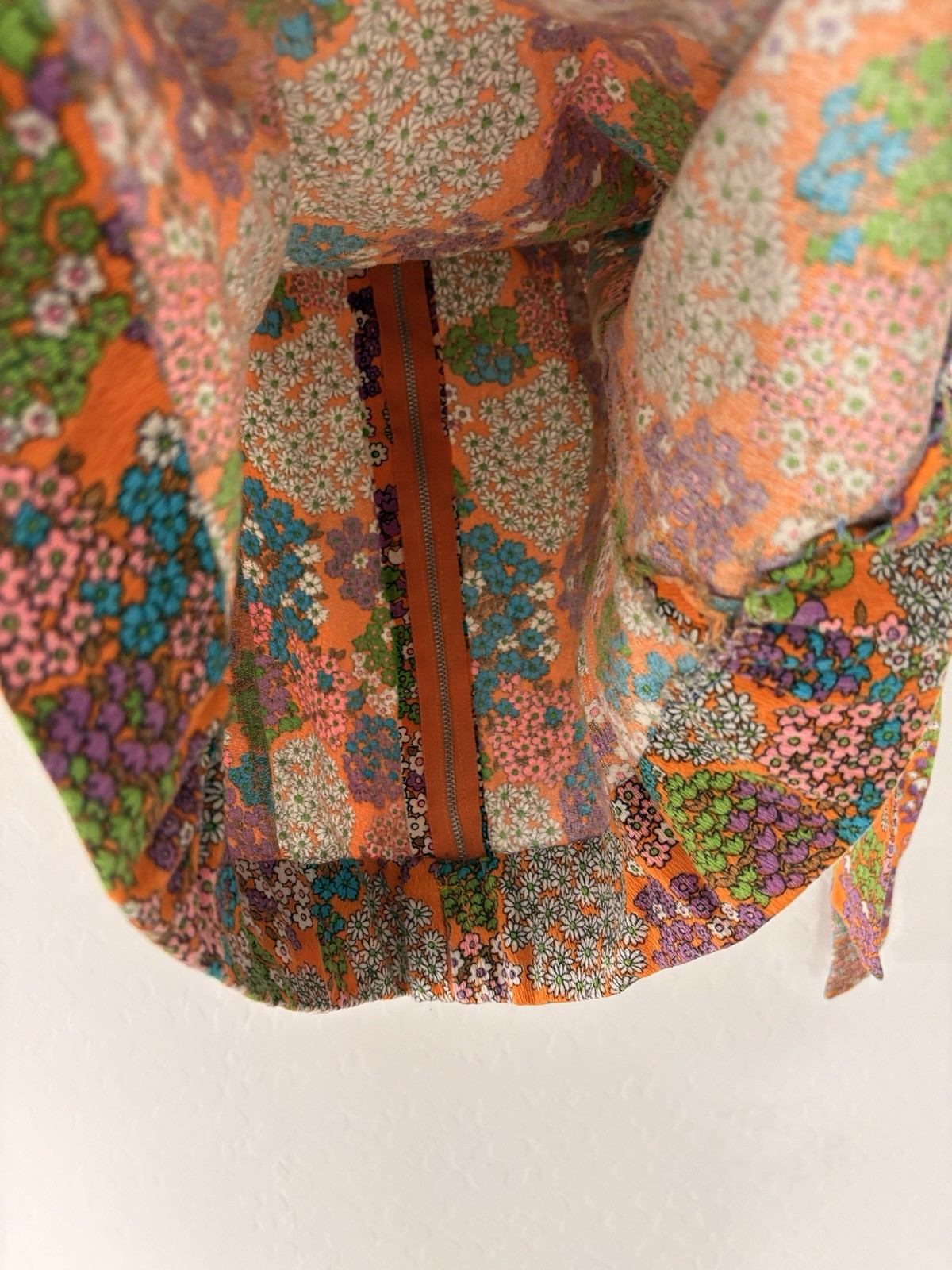 Vintage Handmade Flower Power Top