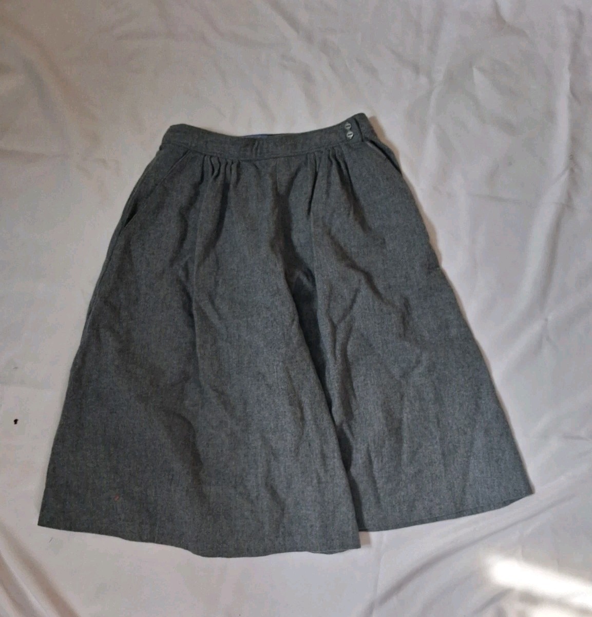 Vintage Pendleton Culotte Pants, 10p% Wool USA Size M Victorian Style Pants