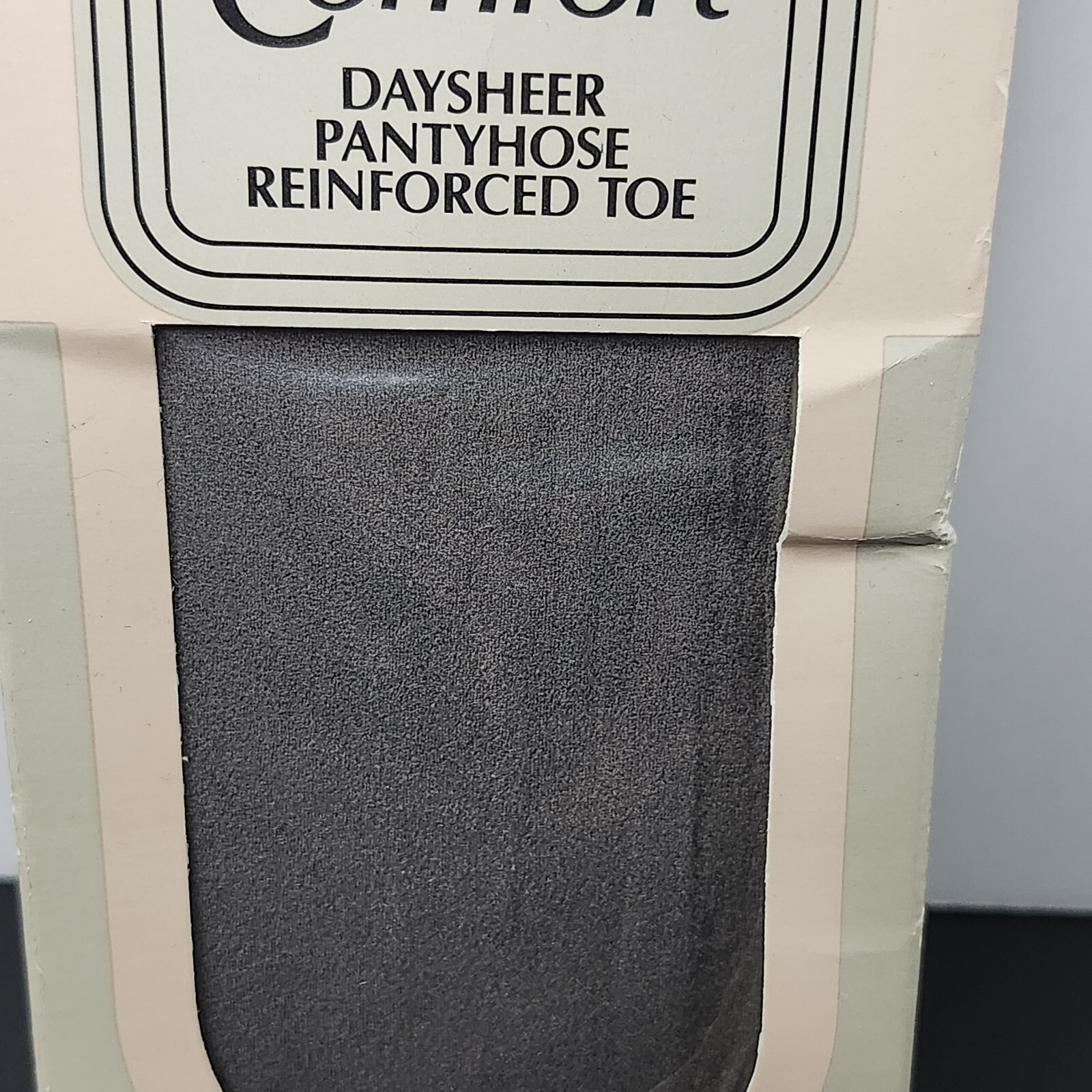 Lasting Comfort Daysheer Pantyhose Size D Gray Grey Vintage Fashion