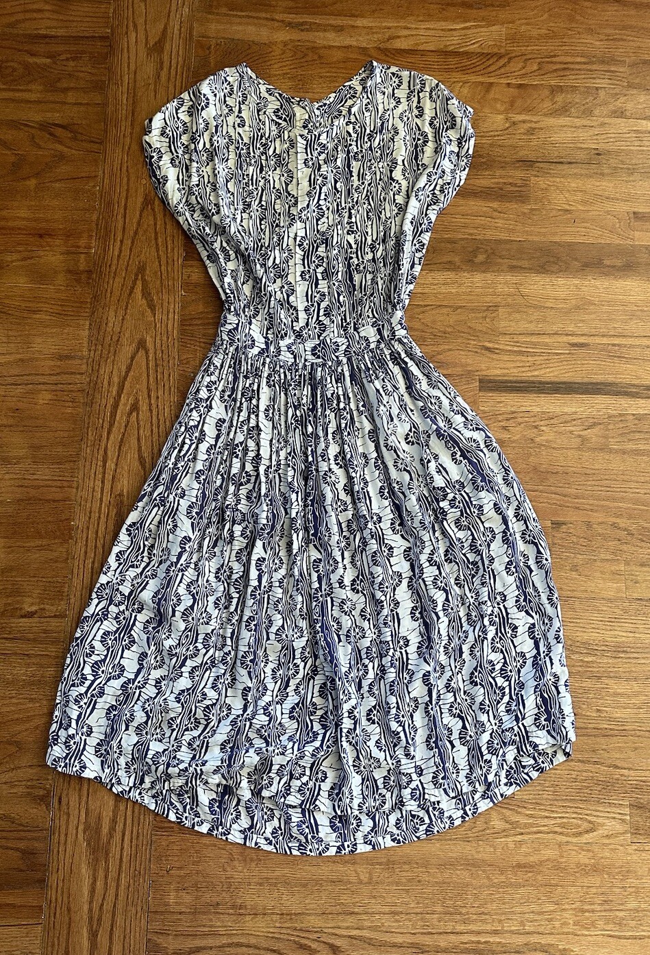 Vintage Passports 90s Open Back Purple Dress New York Summer Woman’s M