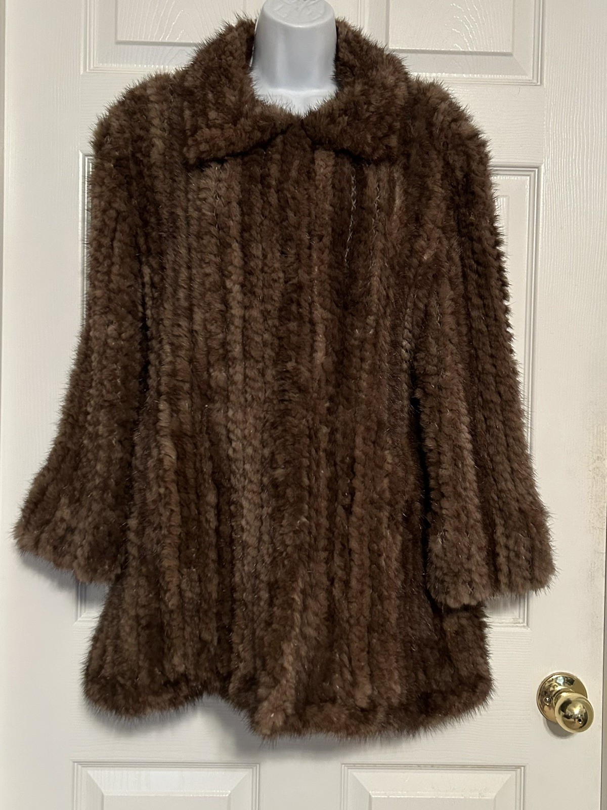 MT Beauty Beaver Fur Jacket Size M / L Made In Canada