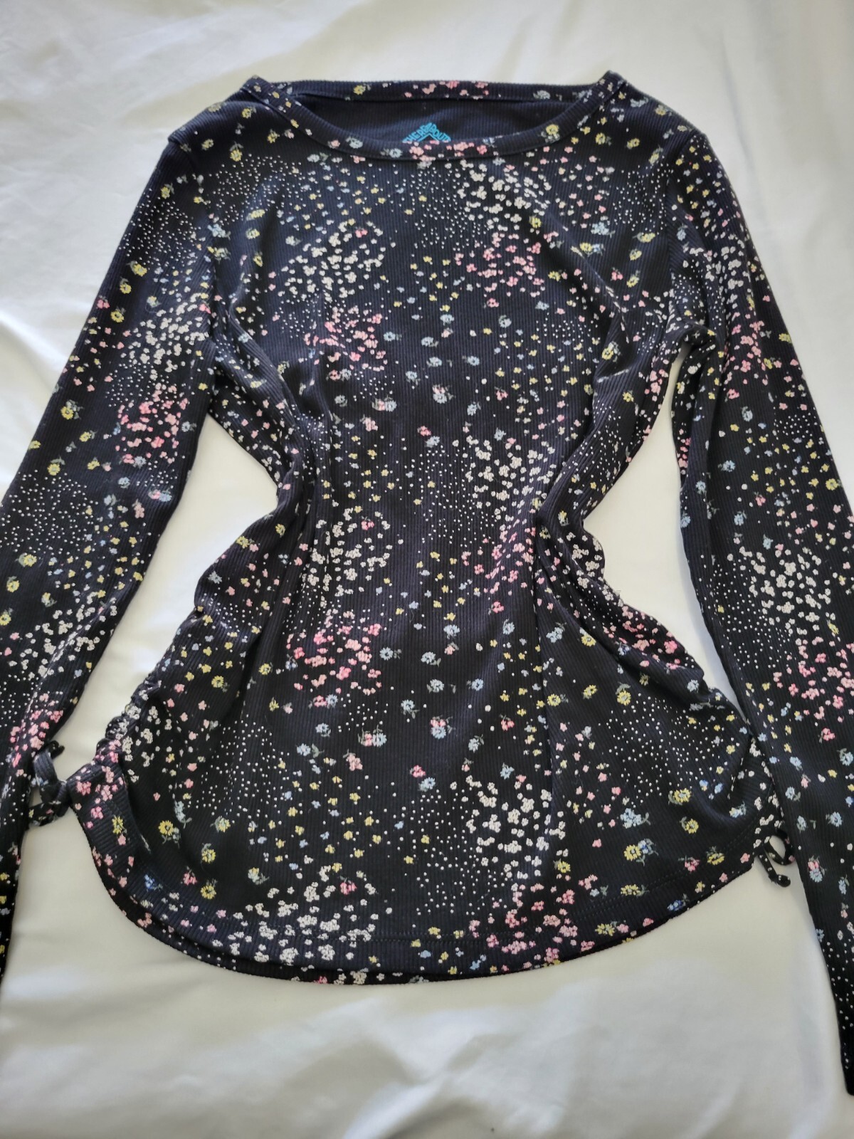 clothes for women used There Abouts Black Long Sleeve Shirt Size XL 16