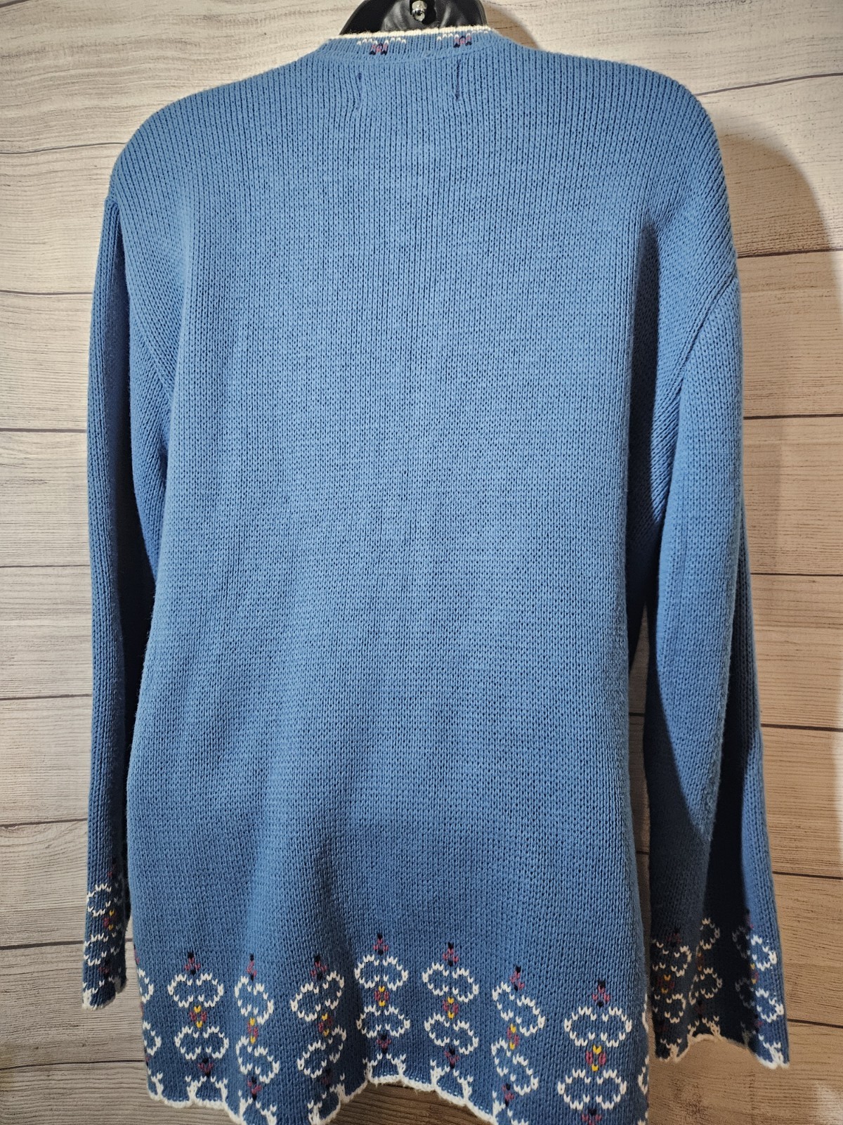 Vintage Jersild Women’s Sweater – LARGE (42) – Blue, 100% Acrylic