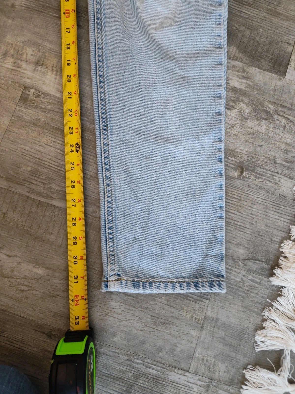 LA Blues Vintage Denim Jeans Womens Size 12L MOM High Waist Slim Fit Light Wash