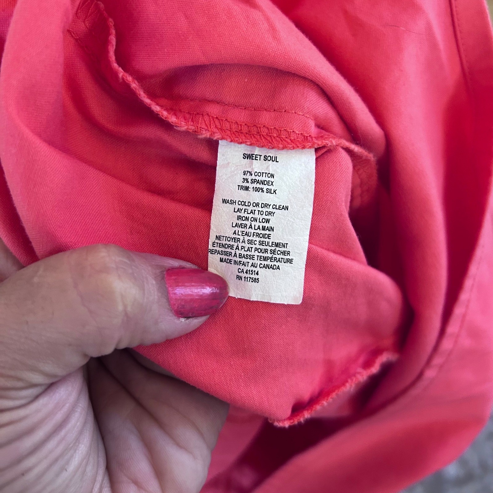 Vintage Halter Wiggle Dress Women Large Coral Pink Ruched Sweetheart Sweet Soul