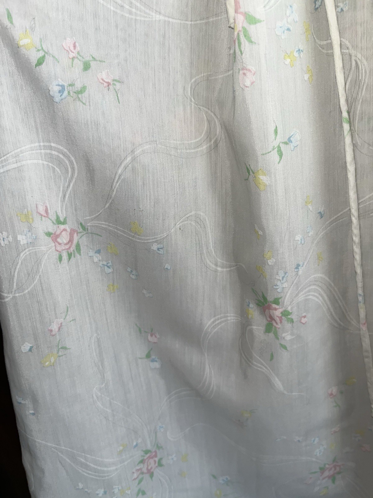 Vintage Darling 1980-90s Thin Cotton Nightgown by Schrank’s, Size Small