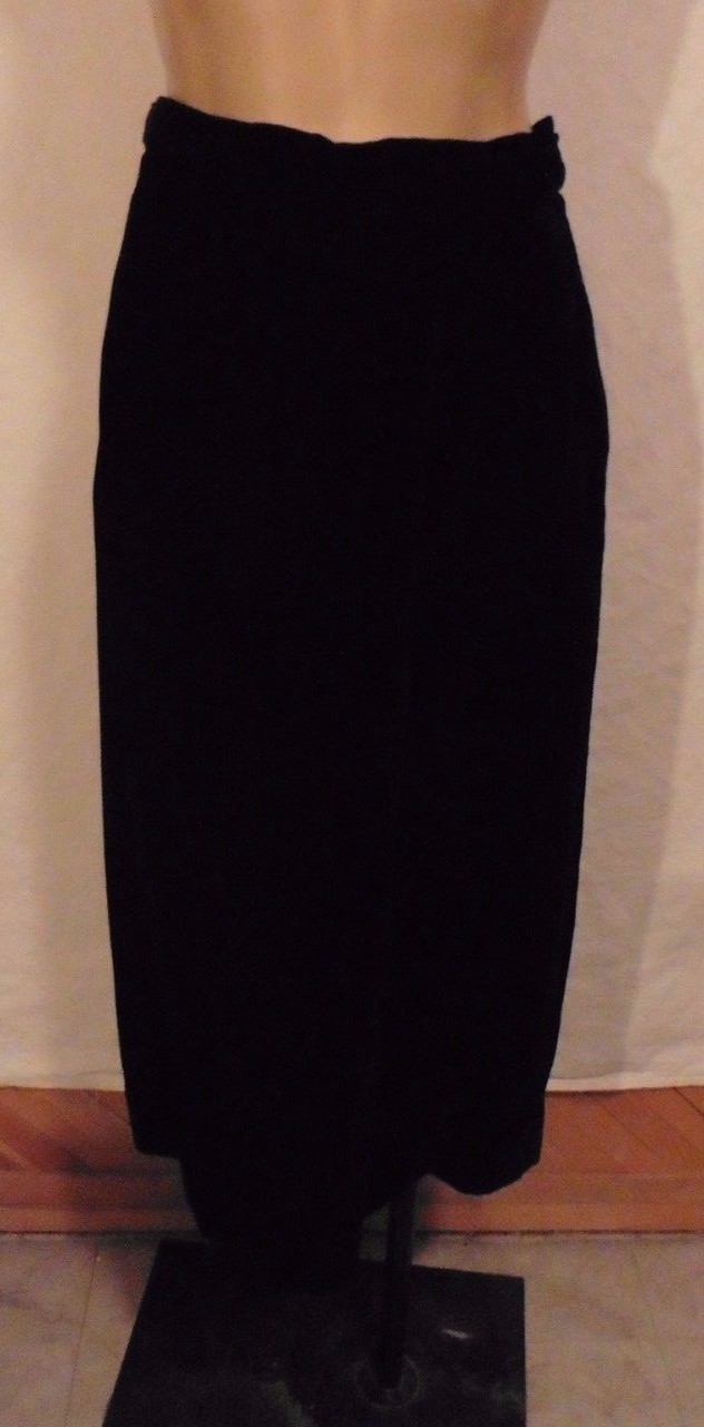 50s Black Velvet Suit sz 40x28x41