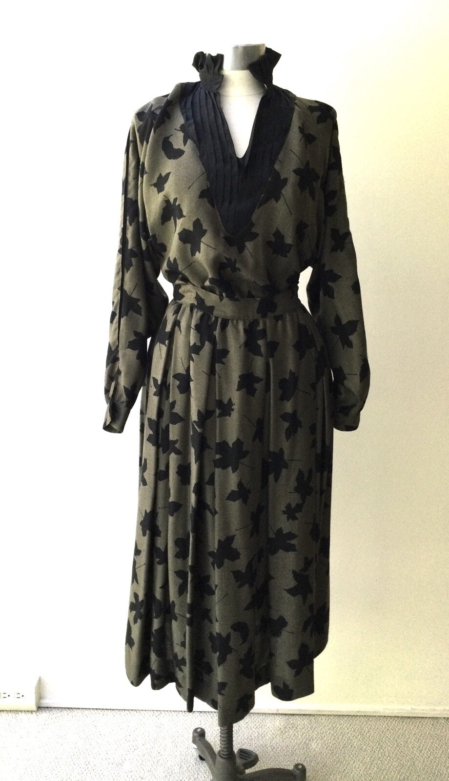 Vintage 1970’s Gucci Wool Challis Dirndl and Peasant Top