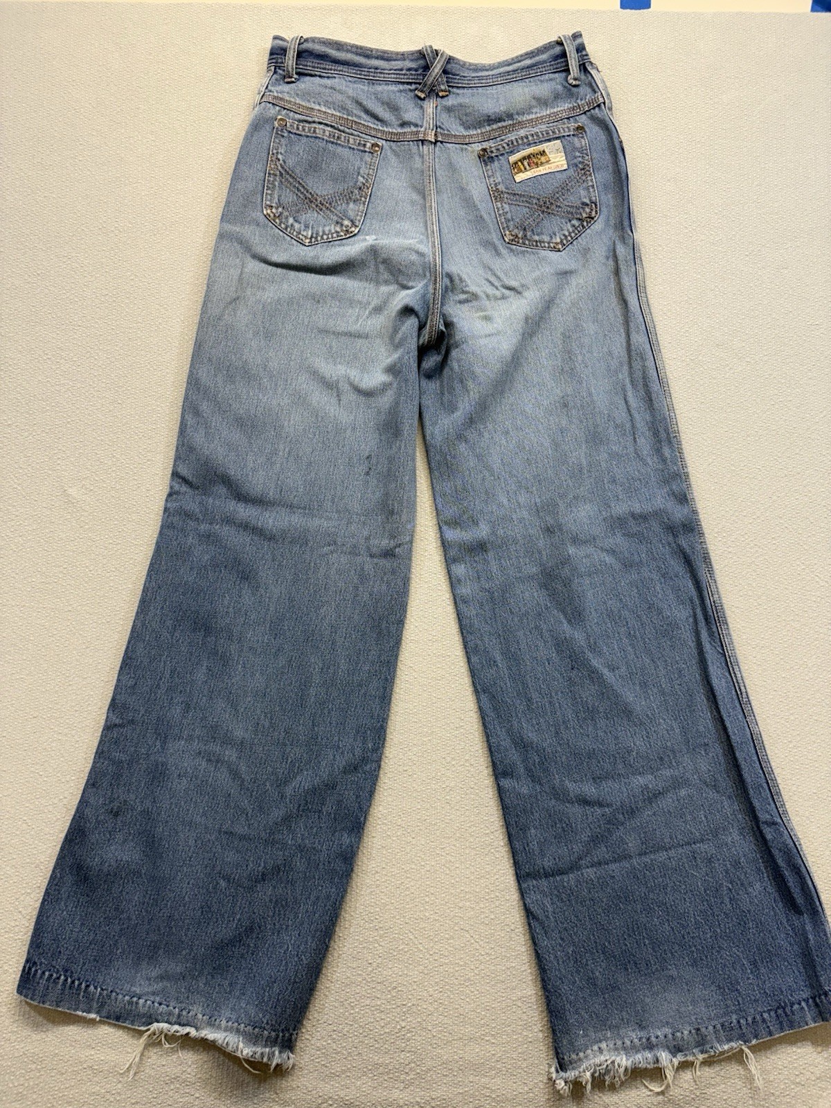 Vintage 90s Y2K San Francisco Wide Leg High Rise Jeans USA Womens Size 15/16