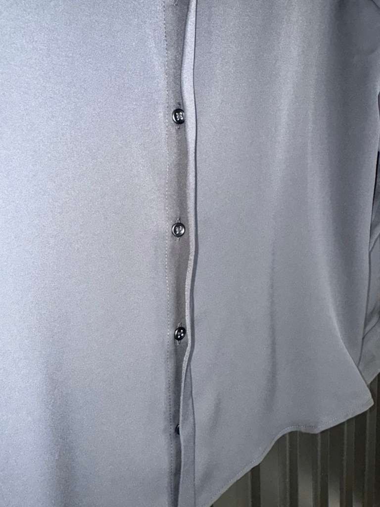 Yves Saint Laurent YSL Beaute Black Uniform Blouse Made In Italy 38