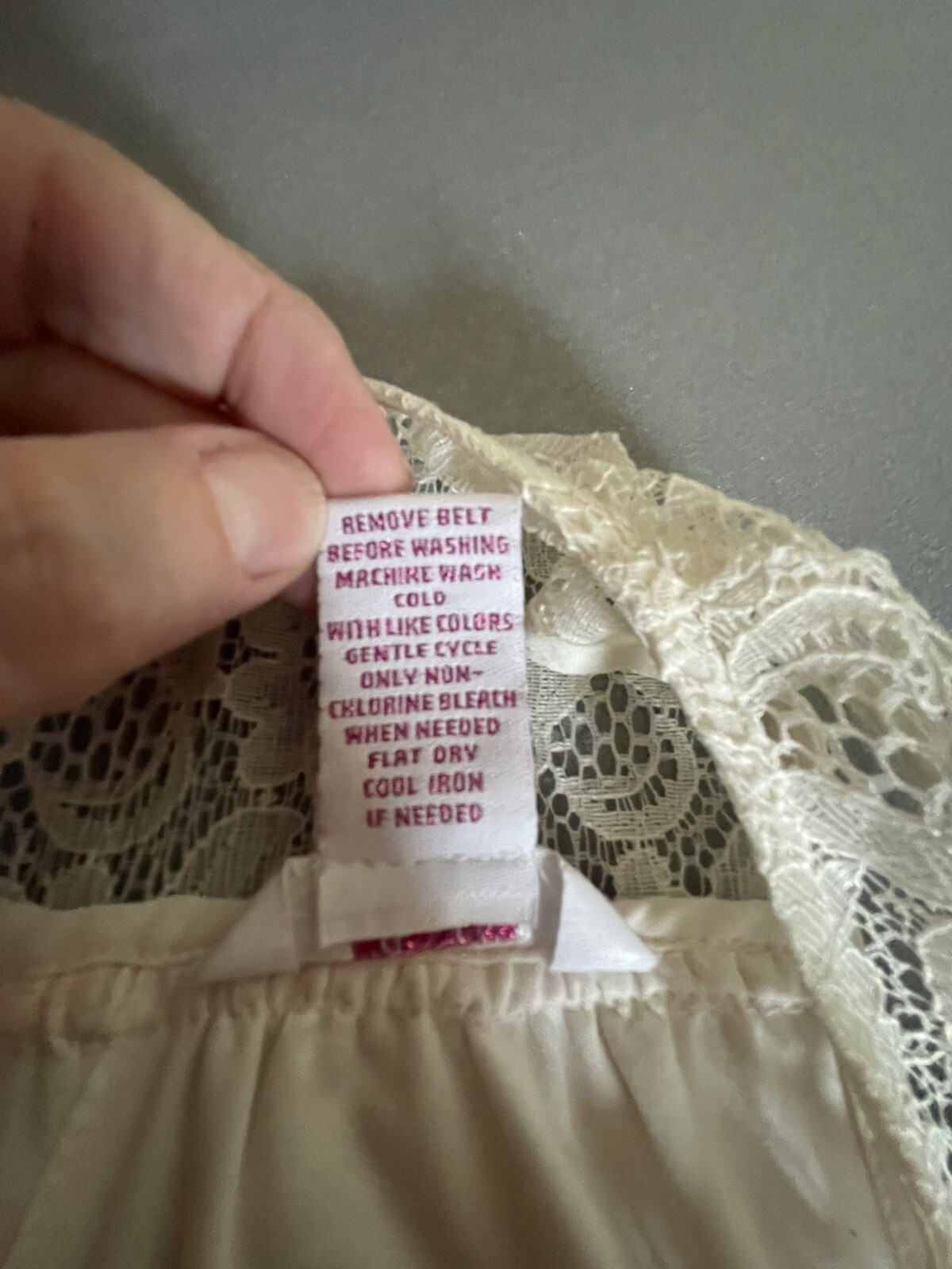 Vtg Y2K 90s 00s Candies Dress Sz S or M Sheer Flowy Coquette Watercolor