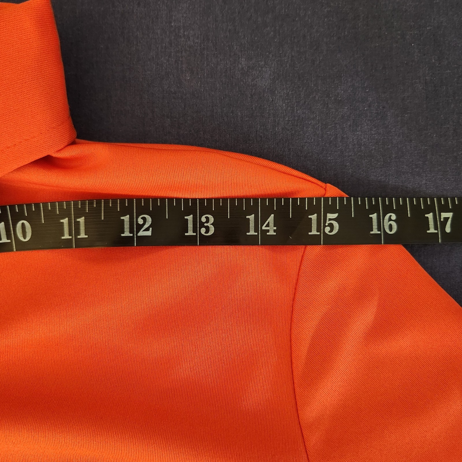 70s Jayson Classics Orange Retro/Mod/Indie Women’s Button Up Shirt 10