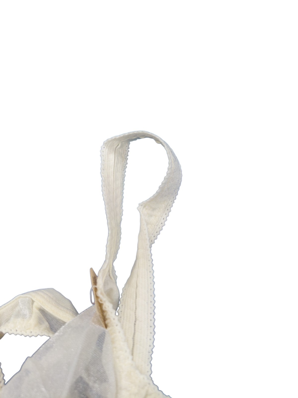 Vintage White Carnival Bra Size 32A
